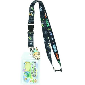 Disney Peter Pan Best Day Ever Lanyard with ID Badge Holder and Rubber Charm - 1 of 4
