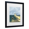 Trademark Fine Art - Charlotte Trudgett  Blackrock, Salthill, Galway Ireland Art Print Matted Framed Art - 3 of 4