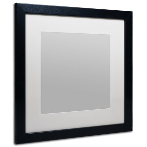 Trademark Fine Art -Heavy Duty Black Frame with White Mat - 1 of 4