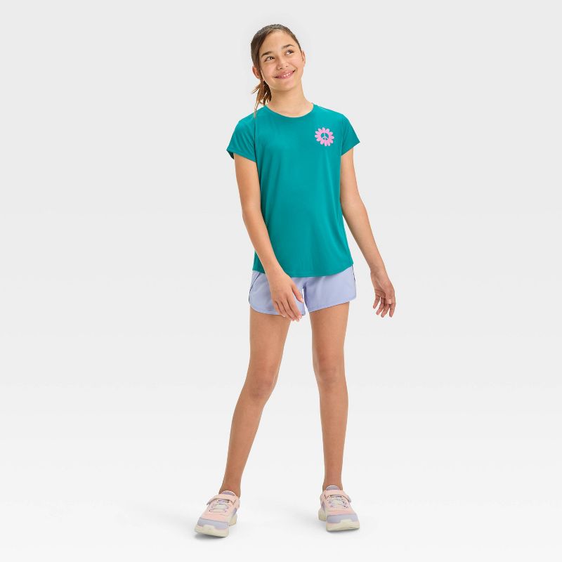 Girls' Run Shorts - All In Motion™, 5 of 6