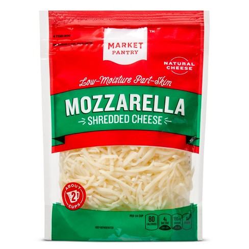 Shredded Mozzarella Cheese 8oz Market Pantry Target