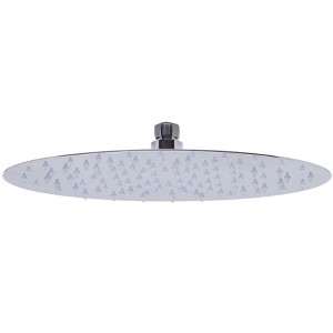 ALFI RAIN128-PSS 12Inch Oval Polished Solid Stainless Steel Ultra Thin Rain Shower Head - 1 of 4