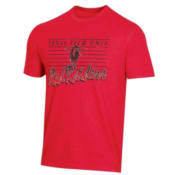 NCAA Texas Tech Red Raiders Men's Charcoal Heather Core T-Shirt