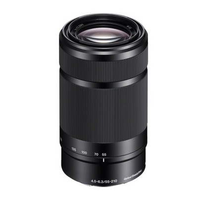 Sony 55-210mm F/4.5-6.3 Oss E-mount Lens For Sony E (black) : Target