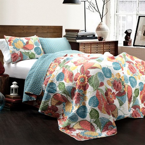 Janelle 3 Piece Quilt Set - Lush Décor : Target