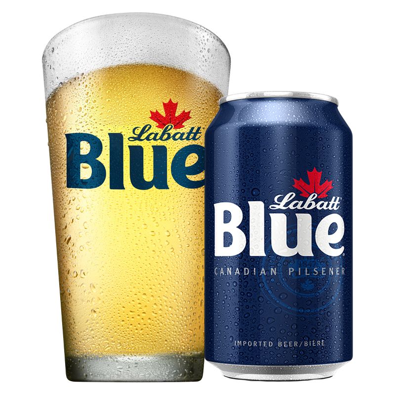 Labatt Blue Canadian Pilsener Beer - 30pk/12 fl oz Cans, 3 of 8