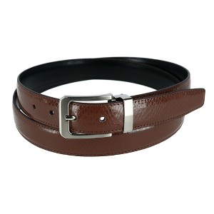 CTM Lizard Print Reversible Dress Belt - 1 of 4