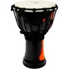 X8 Drums Lava Lamp Djembe, 7" Orange Multi Fade - 2 of 4