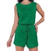 LEVEN SIXTEEN Casual Crewneck Sleeveless Romper - 2 of 3
