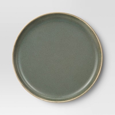 Stoneware Tilley Salad Plate Olive Green - Threshold™