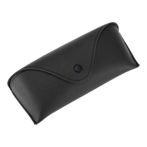 Unique Bargains Snap Button Portable Eyeglasses Case 6.89"x2.95"x1.77" - 1 of 3