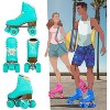 Crazy Skates Retro Roller Skates - Classic Style Quad Skates For Women And Girls - 3 of 4