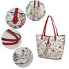 MKF Collection Danielle Reversible Shopper Tote Floral Bag, Crossbody Pouch Handbag Purse by Mia K - 4 of 4