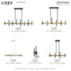 Livex Lighting Denmark 4 - Light Chandelier in  Bronze - 4 of 4