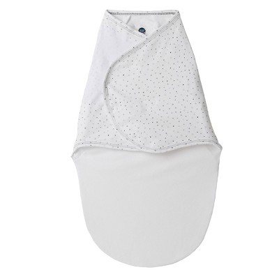 Image of Nested Bean Zen 100% Cotton Swaddle Wrap Classic 0-6M - Stardust Gray