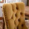 FURNIinspire Dining Chairs Dining Room Chair Kitchen Chairs Set Of 2, Modern Velvet Upholstered Solid Wood Dining Chair, Gold, 24.4"*19.7"*37.5" - 4 of 4