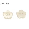 Unique Bargains Resin 2-Hole Craft Replacement Flower Sewing Buttons 150 Pcs - 3 of 4