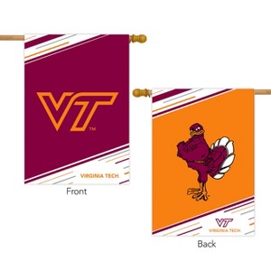 Virginia Tech University NCAA Licensed Double-Sided House Flag 28" x 40" Briarwood Lane - 1 of 3