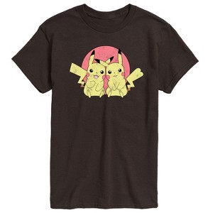 Men's - Pokémon - Pikachus In Circle-Men's Short Sleeve Graphic T-Shirt Short Sleeve Graphic T-Shirt - 1 of 3