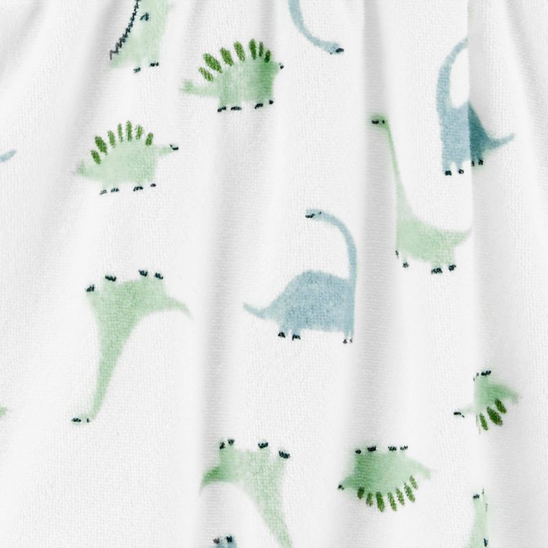 Carter&#39;s Just One You&#174; Baby Boys&#39; Dino Bath Robe - Green, 4 of 5