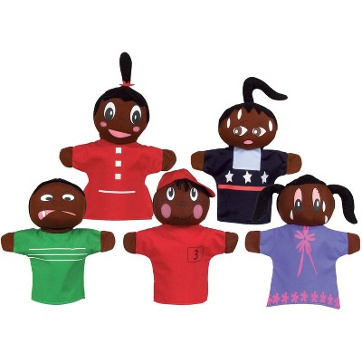 Get Ready Kids How Am I Feeling Hand Puppet Set, Pack of 5