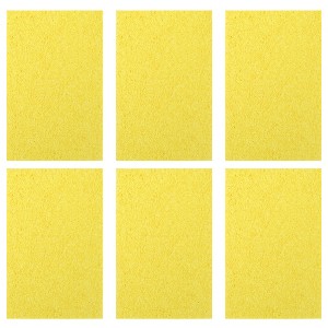 Unique Bargains Kitchen Bathroom High-Density Foam Efficient Cleaning Sponge 6 Pcs - 1 of 4