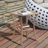 Gymojoy Patio Wicker Coffee Table Outdoor Rattan Side Table - 4 of 4