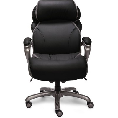 Photo 1 of Big  Tall Smart Layers Premium Elite Executive Chair with Air-Bliss Black - Serta