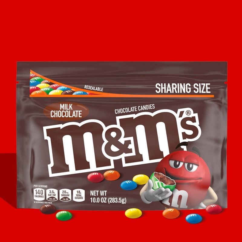M&#38;M&#39;s Milk Chocolate Candy - Sharing Size - 10oz, 4 of 10