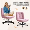 Karl Home | Tufted Teddy Fleece Swivel Chair With Reclining And Foot Studs - 2 of 4