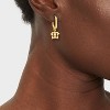 Bijoux Sport by Luv Aj MLB Gold Logo Huggie Earrings - 2 of 3