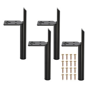 Unique Bargains Metal Replacement Couch Cabinet Modern Furniture Leg - 1 of 4