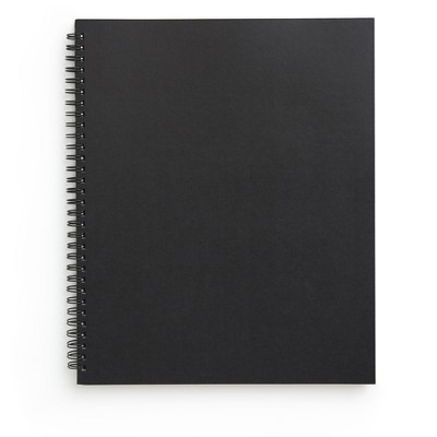 TRU RED Large Soft Cover Meeting Notebook Blk TR54985