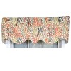 RLF Home 100% Cotton Dazzle Regal With Poly/Cotton Ivory lining Rod Pocket Valance 50" x 17" Gray - 3 of 4