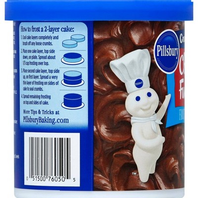 Pillsbury Creamy Supreme Chocolate Fudge Flavored Frosting - 16oz