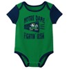 NCAA Notre Dame Fighting Irish Infant Boys' 3pk Bodysuit - image 2 of 4