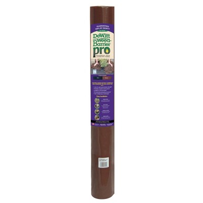 DeWitt Weed Barrier Pro Landscape Fabric in Brown (3 Ounces), 3' x 100' Refill