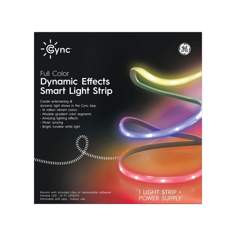 GE 10&#39; Cync Dynamic Effects Neon Rope, 1 of 9