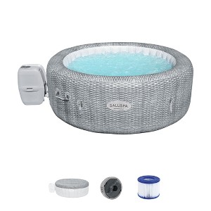 Bestway SaluSpa Honolulu AirJet Inflatable Hot Tub with EnergySense Cover - 1 of 4