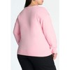 ELOQUII Women's Plus Size Big Heart Sweater - image 3 of 4