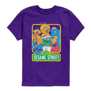 Boys' - Sesame Street - 123 Sesame Street Short Sleeve Graphic T-Shirt - 1 of 3