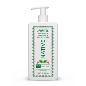 Native Limited Edition Jarritos Watermelon Full & Thick 2-in-1 Shampoo and Conditioner - 16.5 fl oz - 1 of 4