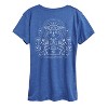 Women's - Star Wars - The Mandalorian Grogu Celestial Short Sleeve Graphic T-Shirt - 2 of 4