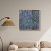 Art Remedy Claude Monet - Blue Water Lilies Blue Monet Art Prints Framed - 2 of 4