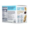 Yes Bar Snack Bar, Peanut Butter Dark Chocolate with Sea Salt, 6 Bars, 1.4 oz (40 g) Each - 4 of 4