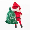 Italian Ornaments 7.0 Inch Candy Cane Courier Santa Claus Tree Ornaments - 3 of 4