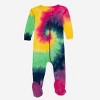 Leveret Matching Family Pajamas – Tie Dye Swirl Print – 100% Cotton – Customizable for Personalization - 2 of 4