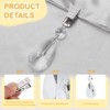 Unique Bargains Metal Outdoor Garden Decorative Tablecloth Weight Clips 8 Pcs - 3 of 4