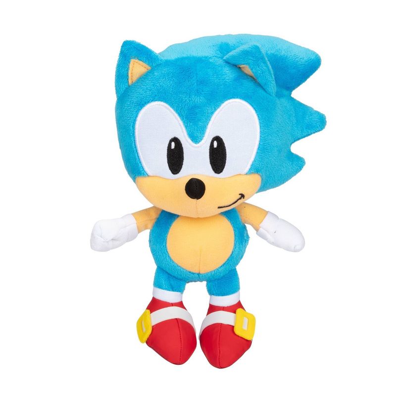 Sonic 9&#34; Scale Basic Plush - Sonic (Classic) Wave 6, 1 of 7