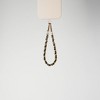 Hello Lux Gold Tone Chain with Faux Leather Phone Wristlet - Black - 2 of 4